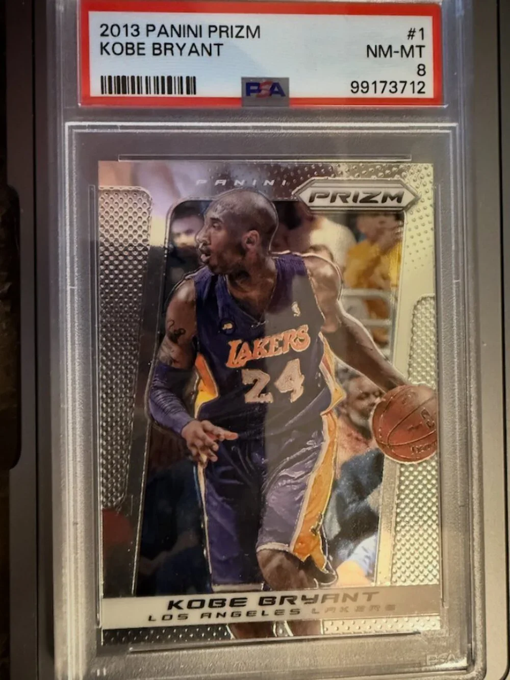 Kobe Bryant #1 | 2013 Panini Prizm PSA 8